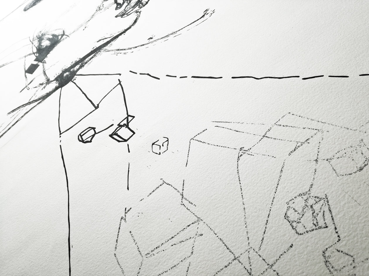 Black Box IV by Natalia Pawlus |  Closeup View of Artwork 