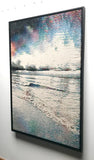 Original art for sale at UGallery.com | Sound (Wavves) II by Jack R. Mesa | $5,500 | fiber artwork | 56' h x 38' w | thumbnail 2