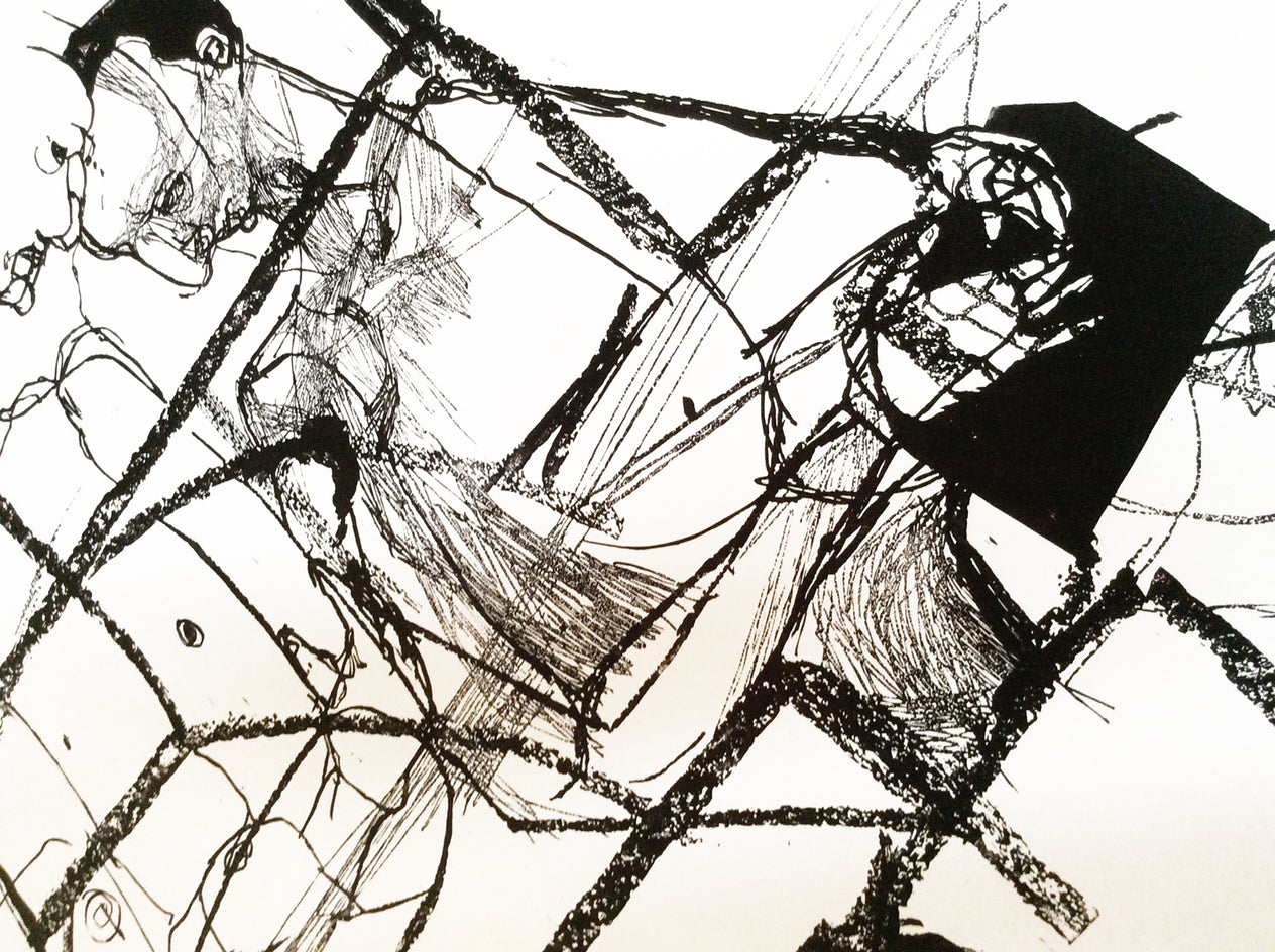 Black Box by Natalia Pawlus |  Closeup View of Artwork 