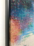 Original art for sale at UGallery.com | Sound (Wavves) II by Jack R. Mesa | $5,500 | fiber artwork | 56' h x 38' w | thumbnail 3