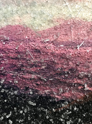 Japanese Mountains (Kumamoto Prefecture) by Jack R. Mesa |   Closeup View of Artwork 