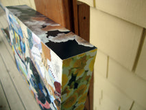 Original art for sale at UGallery.com | 'Bots Best Friend by Diane Flick | $475 | mixed media artwork | 5' h x 7' w | thumbnail 2