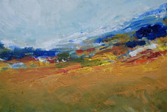 Original art for sale at UGallery.com | It's Nice Outside by Kajal Zaveri | $350 | oil painting | 12' h x 12' w | thumbnail 4