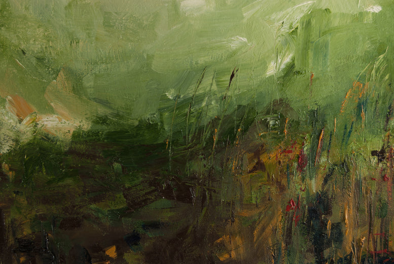 Nature Walk by Kajal Zaveri |   Closeup View of Artwork 