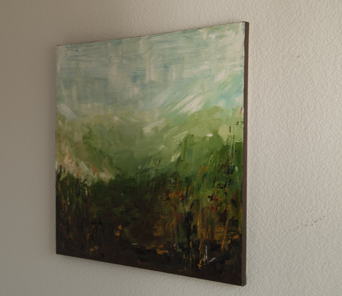 Nature Walk by Kajal Zaveri |  Side View of Artwork 