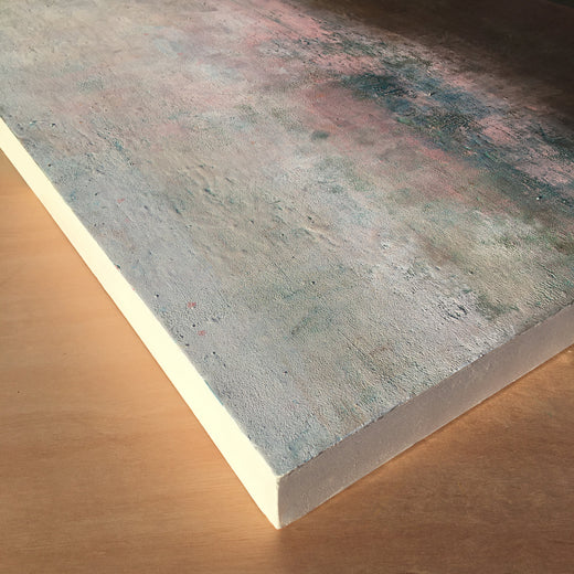 In The Distance by Agata Kijanka |  Side View of Artwork 
