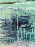 Original art for sale at UGallery.com | Meet Me Where You First Gave Me Flowers by Agata Kijanka | $775 | mixed media artwork | 20' h x 16' w | thumbnail 4