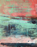 Original art for sale at UGallery.com | Meet Me Where You First Gave Me Flowers by Agata Kijanka | $775 | mixed media artwork | 20' h x 16' w | thumbnail 1