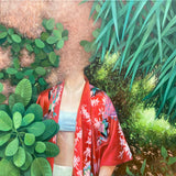 Original art for sale at UGallery.com | Jedwab by Agnieszka Potrzebnicka | $1,350 | oil painting | 31.49' h x 31.49' w | thumbnail 1