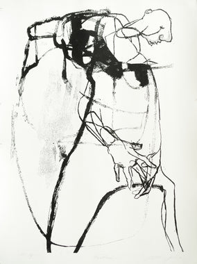 Original art for sale at UGallery.com | Air1982 by Natalia Pawlus | $750 | printmaking | 31.5' h x 24' w