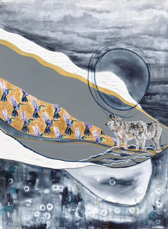 The Mountains between Us by Alana Clumeck |  Artwork Main Image 