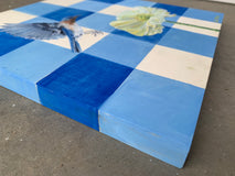 Original art for sale at UGallery.com | Bluebird and Icelandic Poppy by Alana Clumeck | $275 | oil painting | 10' h x 10' w | thumbnail 2