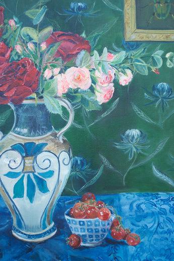 Colorful Harmony by Alana Clumeck |   Closeup View of Artwork 