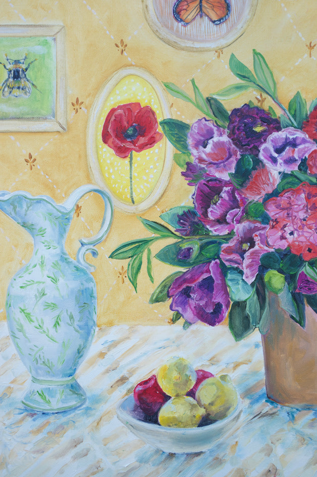 Cozy Comfort by Alana Clumeck |  Closeup View of Artwork 
