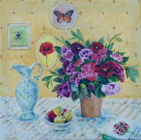 oil painting by Alana Clumeck titled Cozy Comfort
