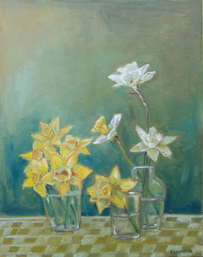 Daffodil Study by Alana Clumeck |  Artwork Main Image 