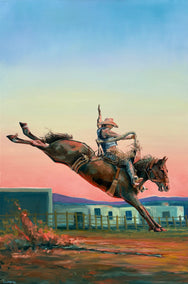 oil painting by Alana Clumeck titled Dedicated