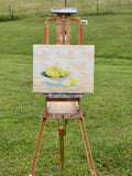 Original art for sale at UGallery.com | Lemon Study by Alana Clumeck | $350 | oil painting | 11' h x 14' w | thumbnail 3