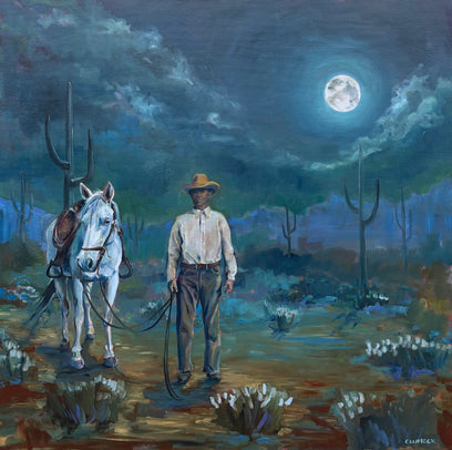 Lone Cowboy by Alana Clumeck | Artwork Main Image