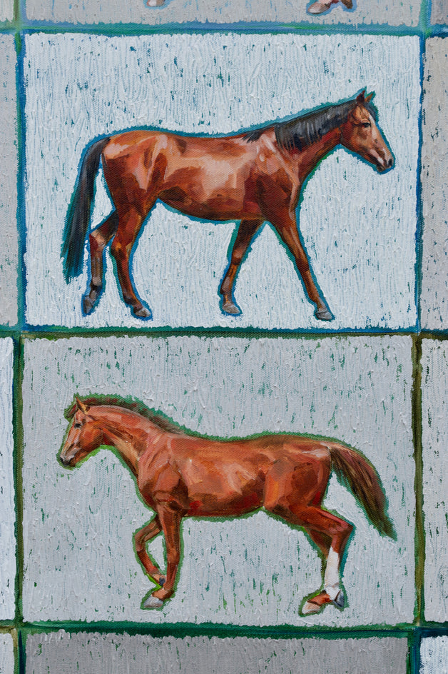 One Among Many by Alana Clumeck |  Closeup View of Artwork 