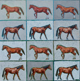 Original art for sale at UGallery.com | One Among Many by Alana Clumeck | $1,325 | oil painting | 30' h x 30' w | thumbnail 1