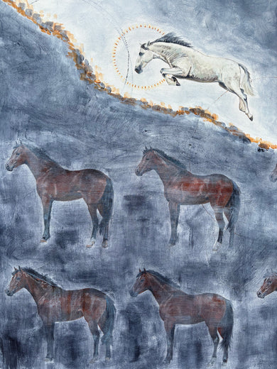 Take Heart by Alana Clumeck |   Closeup View of Artwork 