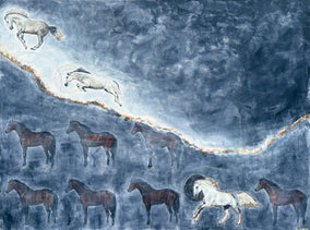 Original art for sale at UGallery.com | Take Heart by Alana Clumeck | $2,775 | oil painting | 36' h x 48' w