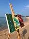 Original art for sale at UGallery.com | Apartment by Aleksandr Mukhin | $1,050 | acrylic painting | 24' h x 16' w | thumbnail 2