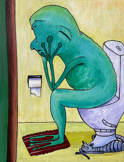 Apartment by Aleksandr Mukhin |   Closeup View of Artwork 