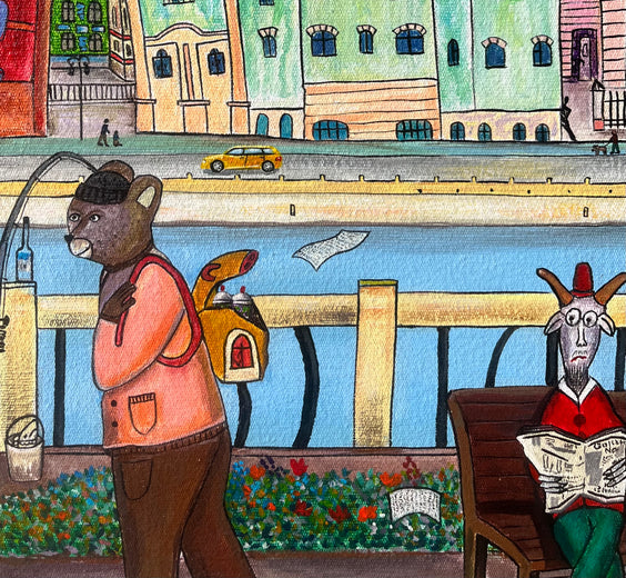 Lost Tapes by Aleksandr Mukhin |   Closeup View of Artwork 