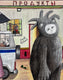 Original art for sale at UGallery.com | Luntik by Aleksandr Mukhin | $1,050 | acrylic painting | 20' h x 13' w | thumbnail 4