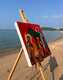 Original art for sale at UGallery.com | Mars by Aleksandr Mukhin | $1,050 | acrylic painting | 20' h x 18' w | thumbnail 2