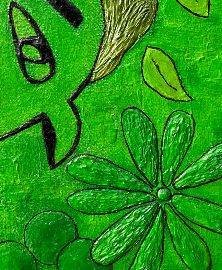 The Boy with Ice Cream by Aleksandr Mukhin |  Closeup View of Artwork 