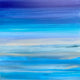Original art for sale at UGallery.com | Blue Fusion by Alicia Dunn | $2,000 | acrylic painting | 36' h x 36' w | thumbnail 1