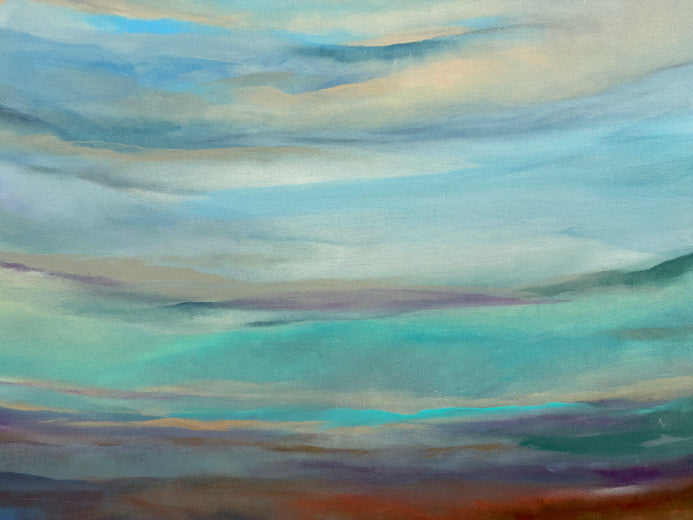 Dreamscape Unfolded by Alicia Dunn |   Closeup View of Artwork 
