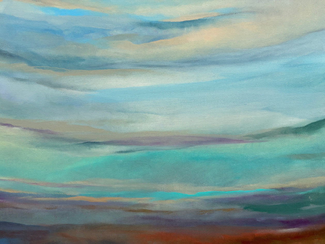 Dreamscape Unfolded by Alicia Dunn |  Closeup View of Artwork 