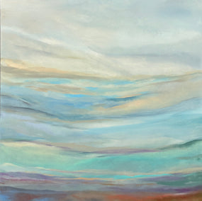 acrylic painting by Alicia Dunn titled Dreamscape Unfolded