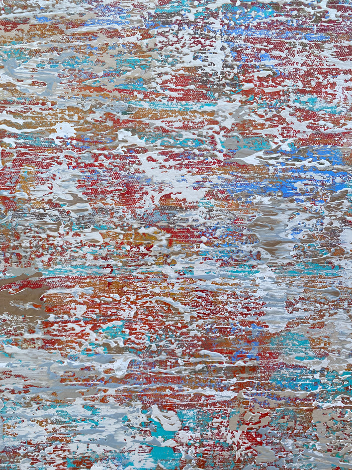 Galaxy of Light by Alicia Dunn |  Closeup View of Artwork 