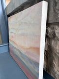 Original art for sale at UGallery.com | Gentle Bloom by Alicia Dunn | $1,675 | acrylic painting | 24' h x 30' w | thumbnail 2
