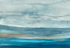 Original art for sale at UGallery.com | Looking Outward by Alicia Dunn | $2,200 | acrylic painting | 24' h x 48' w | thumbnail 4
