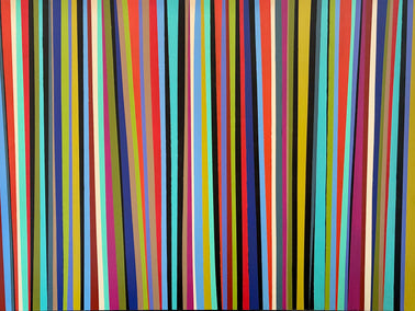 acrylic painting by Alicia Dunn titled Order from Disarray