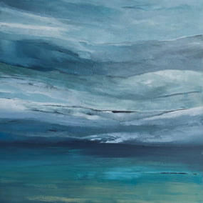 acrylic painting by Alicia Dunn titled Stormy Monday