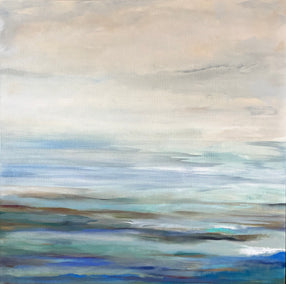 acrylic painting by Alicia Dunn titled Thoughts Fade Away