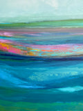 Original art for sale at UGallery.com | Spring’s Arrival by Alicia Dunn | $2,200 | acrylic painting | 36' h x 36' w | thumbnail 4