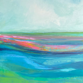 acrylic painting by Alicia Dunn titled Spring’s Arrival