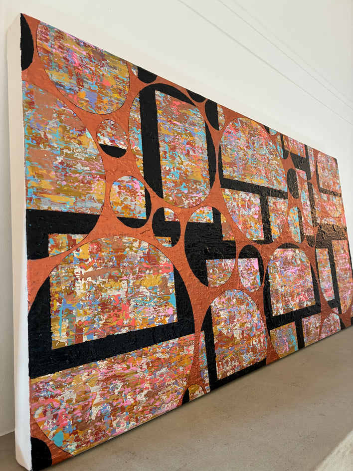 Weaving a Spell by Alicia Dunn |  Side View of Artwork 