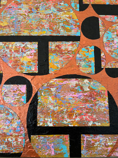 Weaving a Spell by Alicia Dunn |   Closeup View of Artwork 