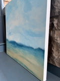 Original art for sale at UGallery.com | Wheat Field by Alicia Dunn | $1,800 | acrylic painting | 30' h x 30' w | thumbnail 2