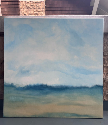 Wheat Field by Alicia Dunn |  Context View of Artwork 