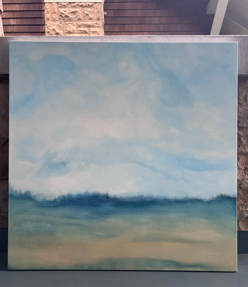 Wheat Field by Alicia Dunn |  Context View of Artwork 
